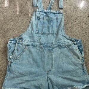 Universal Thread Denim Shortalls